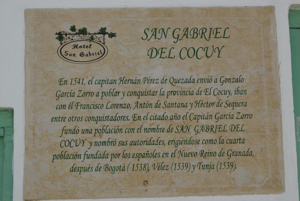 Hotel San Gabriel El Cocuy エクステリア 写真